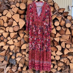 Jodifl Floral Boho Maxi Dress